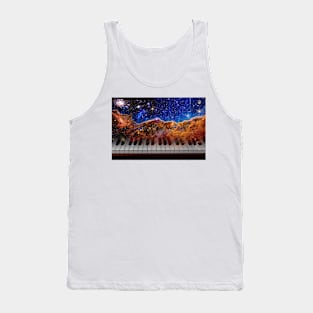 Space And Time Through Music Tank Top